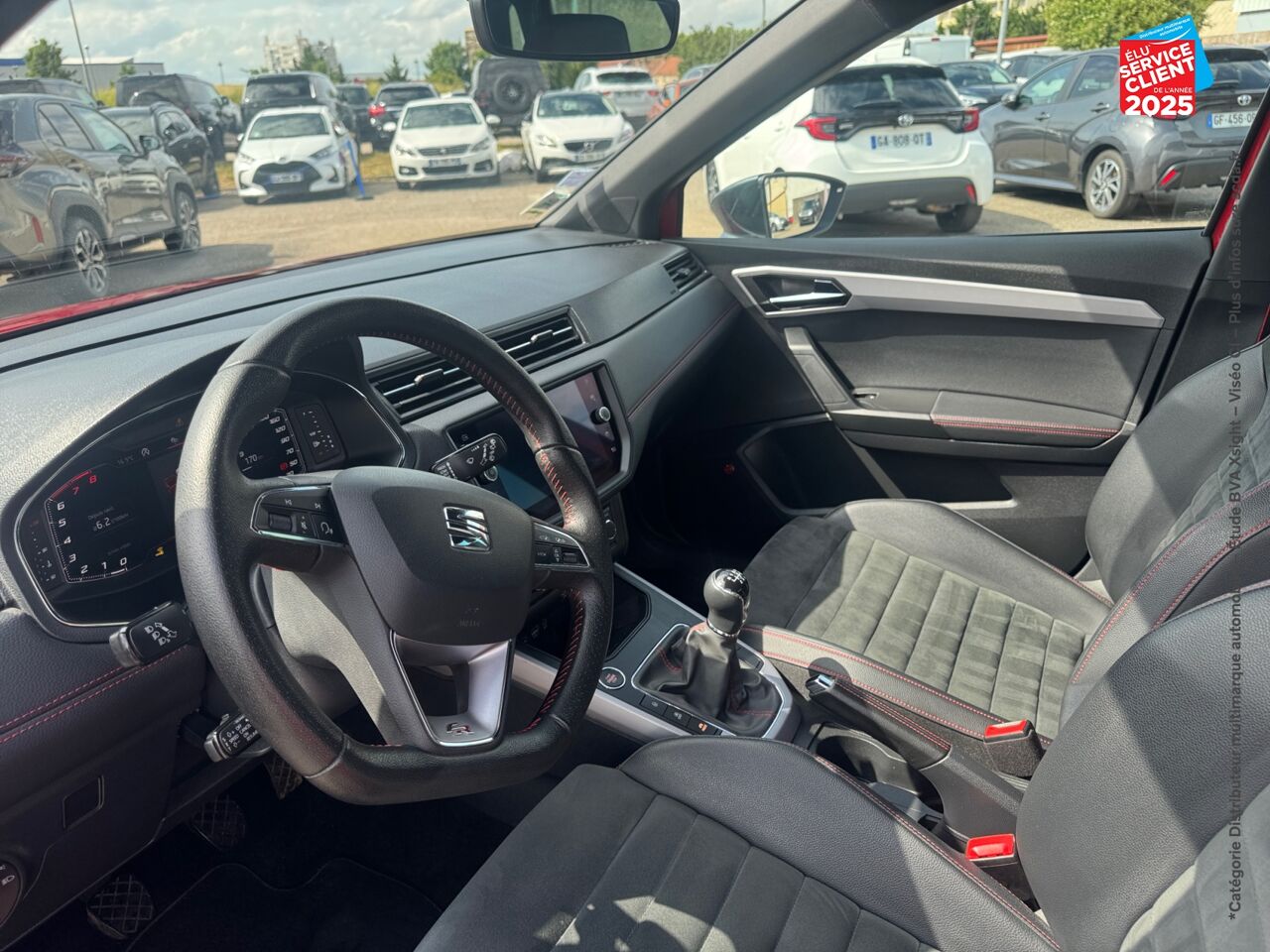 Véhicule d'occasion SEAT ARONA 1.5 TSI 150CH ACT START/STOP FR EURO6D-T 105G CAMERA chez Toyota Bar le Duc