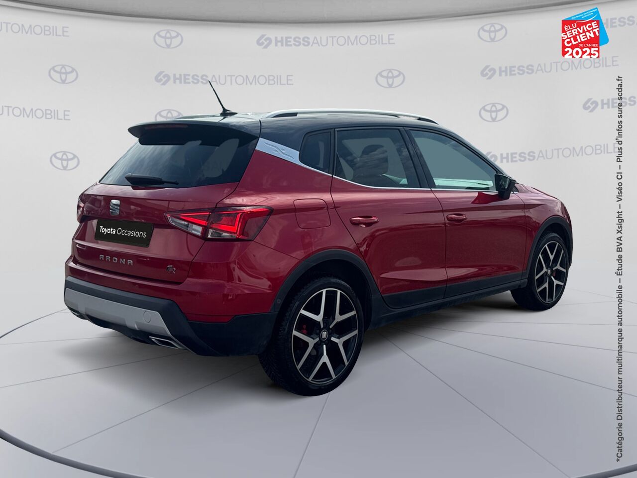 Véhicule d'occasion SEAT ARONA 1.5 TSI 150CH ACT START/STOP FR EURO6D-T 105G CAMERA chez Toyota Bar le Duc
