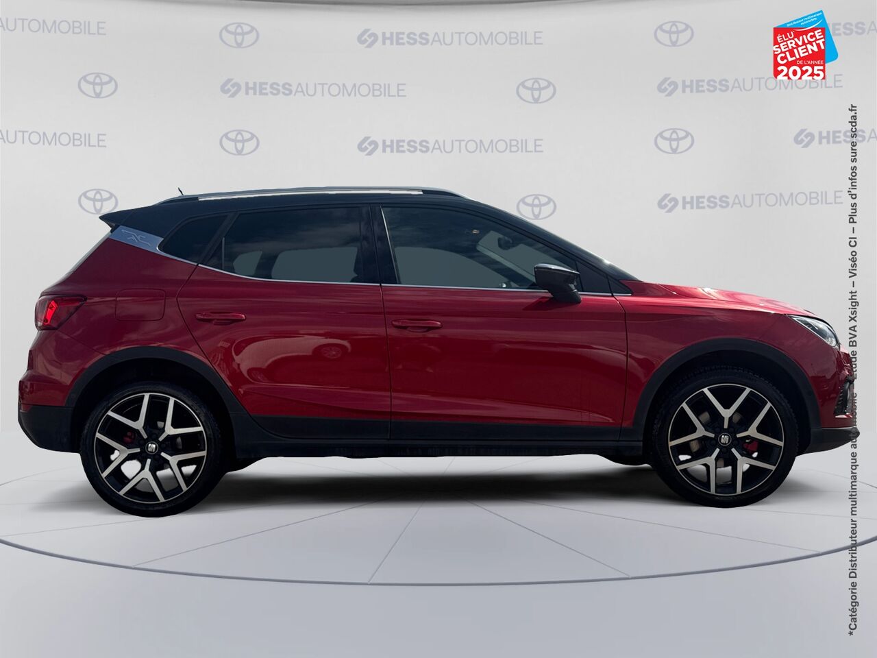Véhicule d'occasion SEAT ARONA 1.5 TSI 150CH ACT START/STOP FR EURO6D-T 105G CAMERA chez Toyota Bar le Duc
