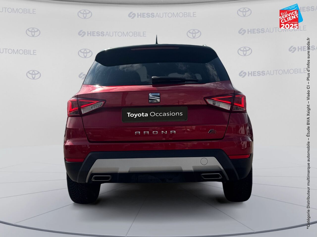 Véhicule d'occasion SEAT ARONA 1.5 TSI 150CH ACT START/STOP FR EURO6D-T 105G CAMERA chez Toyota Bar le Duc