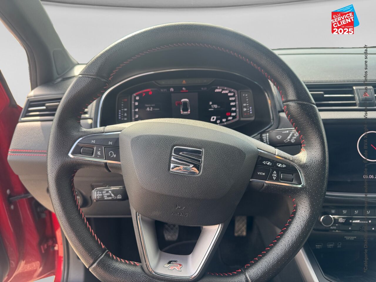 Véhicule d'occasion SEAT ARONA 1.5 TSI 150CH ACT START/STOP FR EURO6D-T 105G CAMERA chez Toyota Bar le Duc