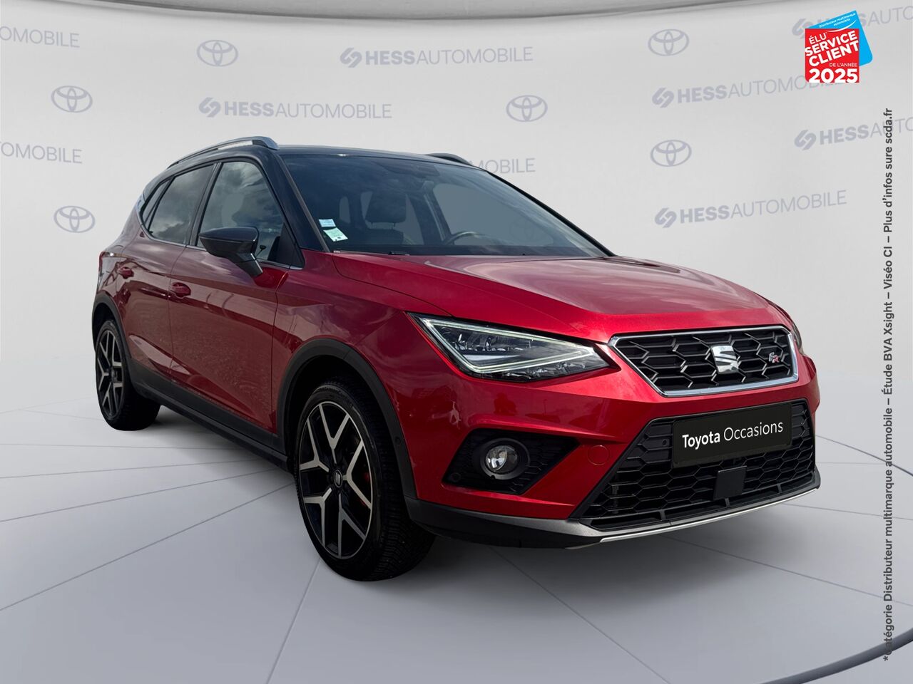 Véhicule d'occasion SEAT ARONA 1.5 TSI 150CH ACT START/STOP FR EURO6D-T 105G CAMERA chez Toyota Bar le Duc