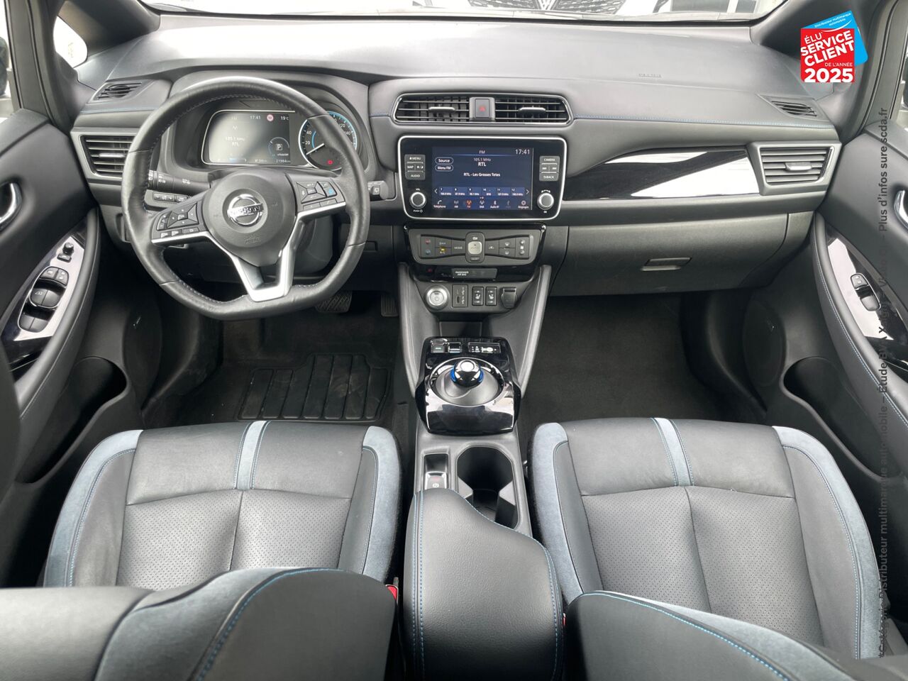 Véhicule d'occasion NISSAN LEAF 150CH 40KWH TEKNA 22 SIEGE CHAUF VOLANT CHAUF CAMERA chez Nissan Belfort