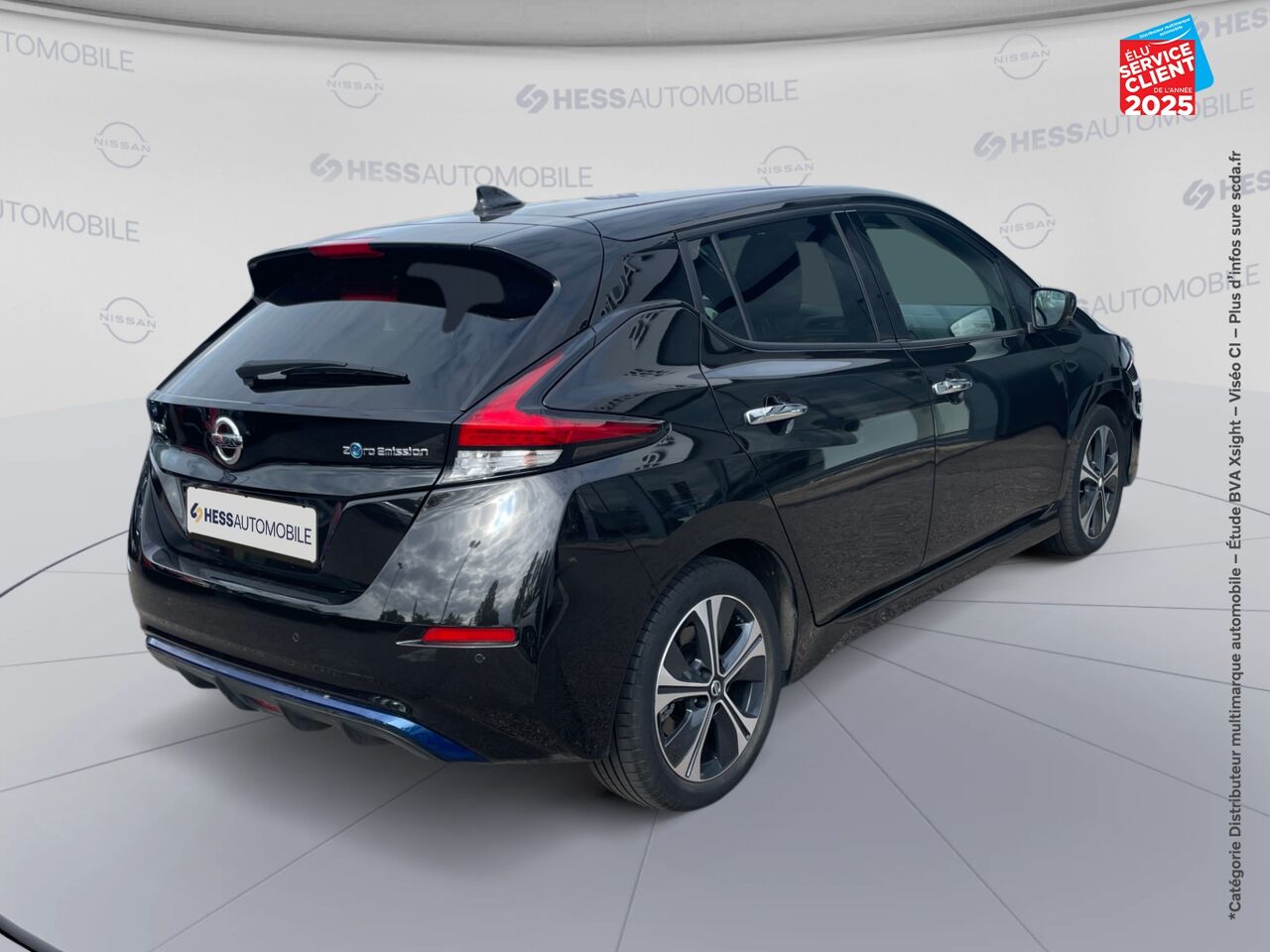 Véhicule d'occasion NISSAN LEAF 150CH 40KWH TEKNA 22 SIEGE CHAUF VOLANT CHAUF CAMERA chez Nissan Belfort