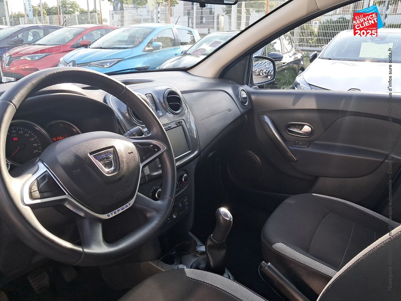 Véhicule d'occasion DACIA SANDERO 1.0 ECO-G 100CH STEPWAY CAMERA GPS chez Dacia Strasbourg