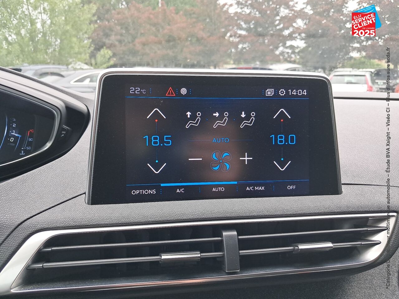 Véhicule d'occasion PEUGEOT 3008 1.6 THP 165CH ALLURE SS EAT6 chez Dacia Montbéliard