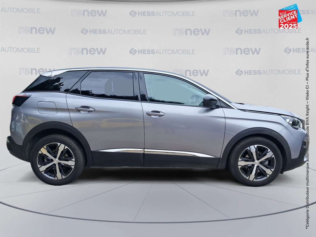 Véhicule d'occasion PEUGEOT 3008 1.6 THP 165CH ALLURE SS EAT6 chez Dacia Montbéliard