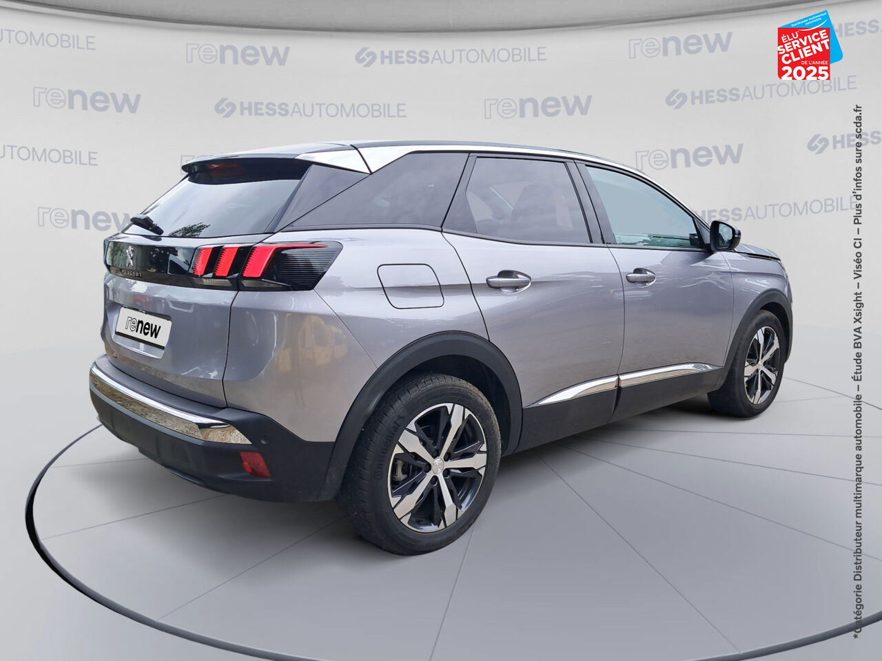 Véhicule d'occasion PEUGEOT 3008 1.6 THP 165CH ALLURE SS EAT6 chez Dacia Montbéliard
