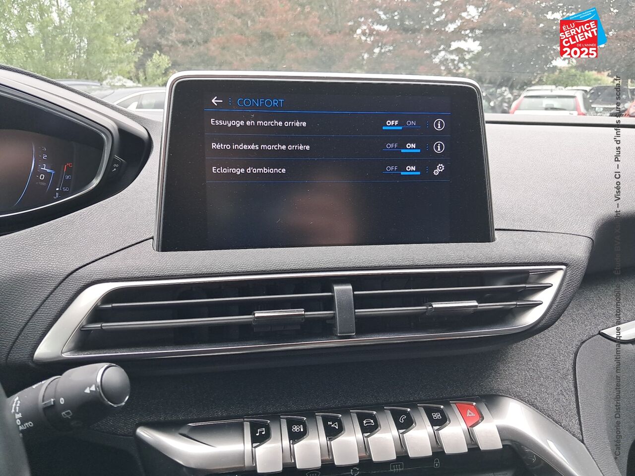 Véhicule d'occasion PEUGEOT 3008 1.6 THP 165CH ALLURE SS EAT6 chez Dacia Montbéliard