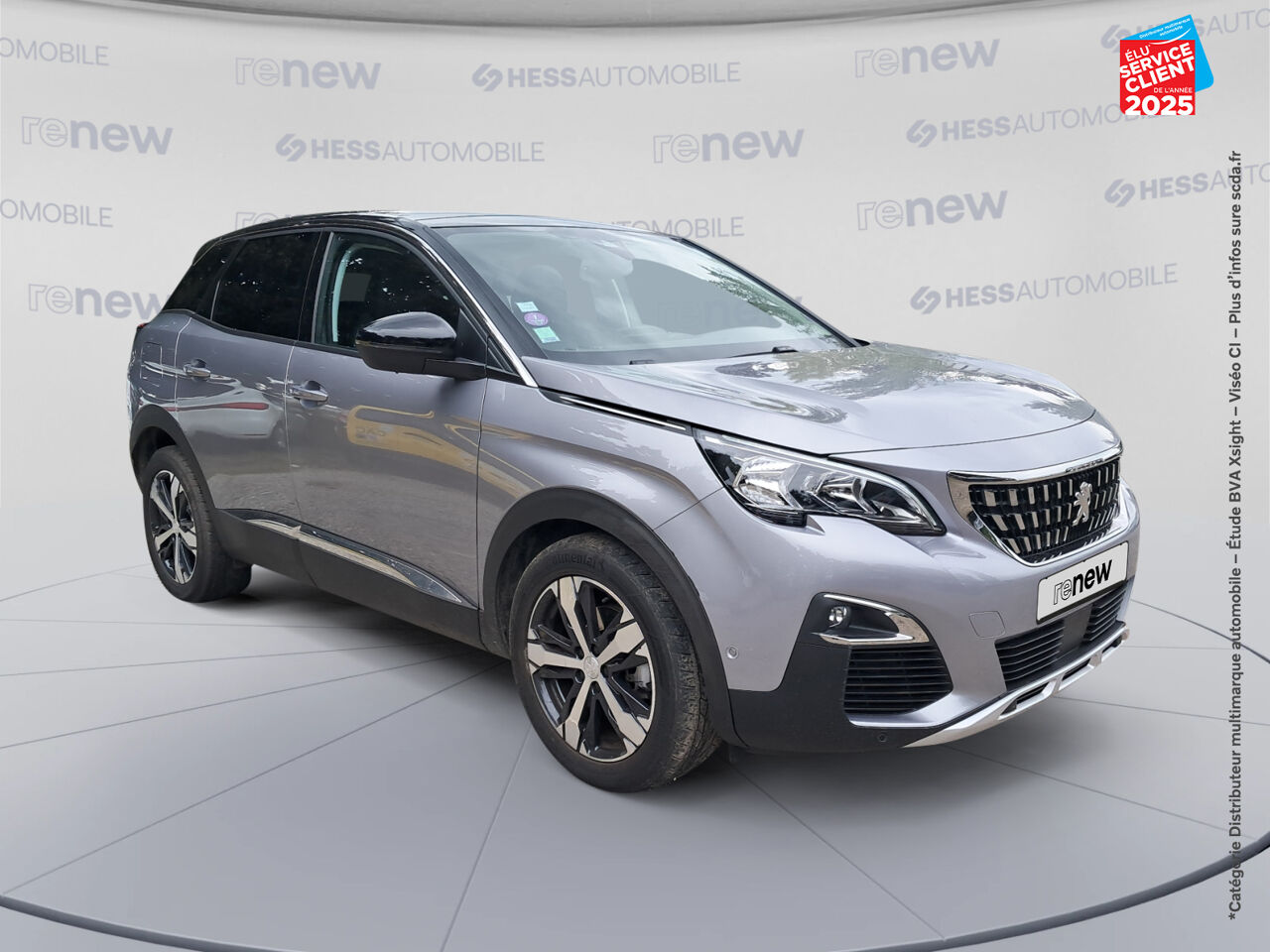 Véhicule d'occasion PEUGEOT 3008 1.6 THP 165CH ALLURE SS EAT6 chez Dacia Montbéliard