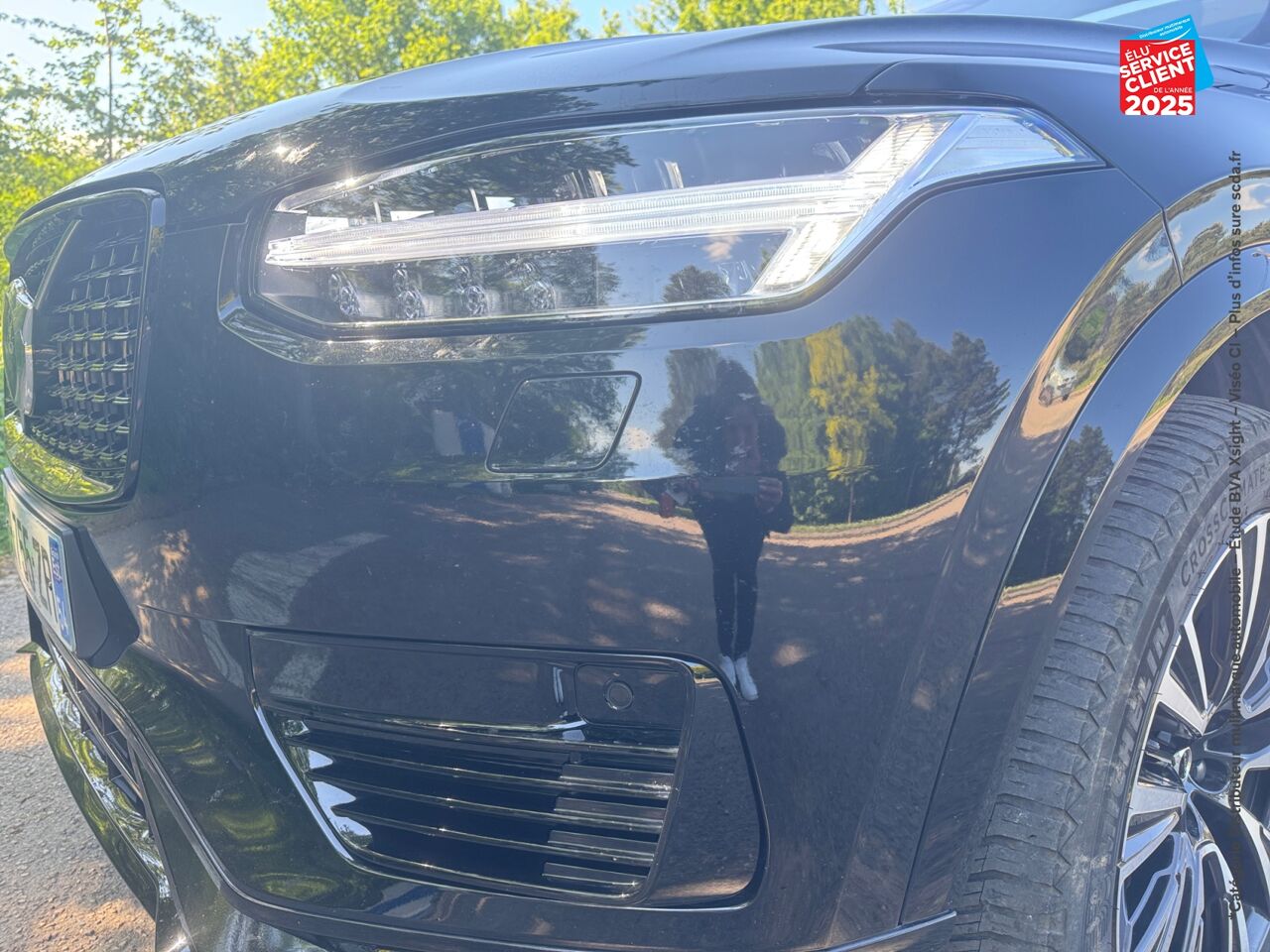 Véhicule d'occasion VOLVO XC90 T8 AWD 310 + 145CH ULTIMATE STYLE DARK GEARTRONIC TOUVRANT SIEGES CHAUF/VENTIL/CUIR VOLANT CHAU chez Volvo Strasbourg