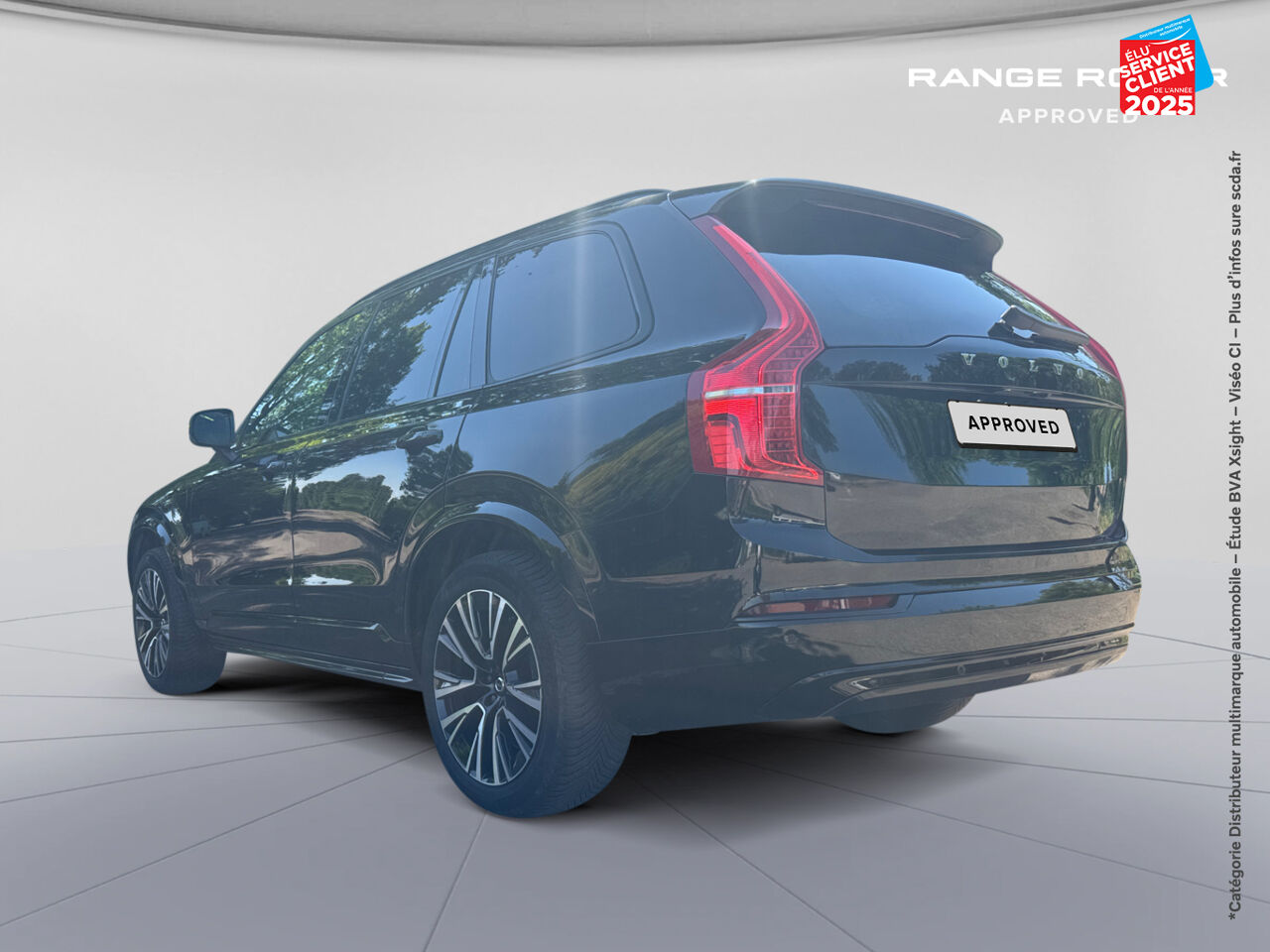 Véhicule d'occasion VOLVO XC90 T8 AWD 310 + 145CH ULTIMATE STYLE DARK GEARTRONIC TOUVRANT SIEGES CHAUF/VENTIL/CUIR VOLANT CHAU chez Volvo Strasbourg