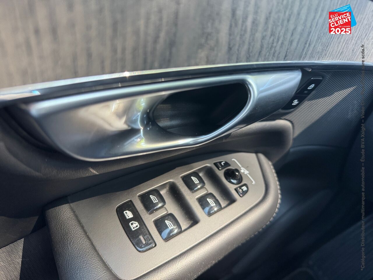 Véhicule d'occasion VOLVO XC90 T8 AWD 310 + 145CH ULTIMATE STYLE DARK GEARTRONIC TOUVRANT SIEGES CHAUF/VENTIL/CUIR VOLANT CHAU chez Volvo Strasbourg
