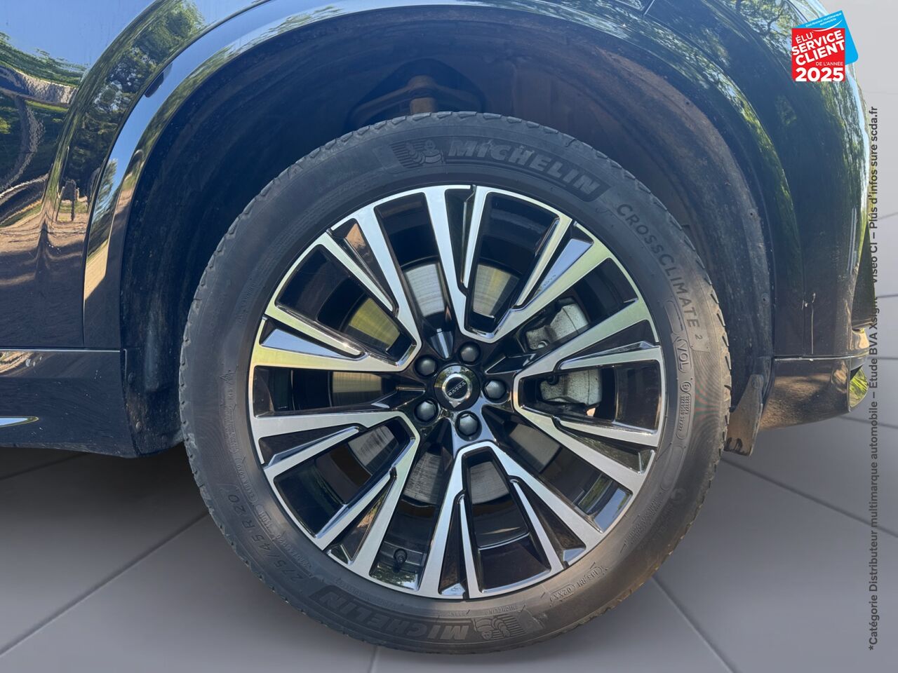Véhicule d'occasion VOLVO XC90 T8 AWD 310 + 145CH ULTIMATE STYLE DARK GEARTRONIC TOUVRANT SIEGES CHAUF/VENTIL/CUIR VOLANT CHAU chez Volvo Strasbourg