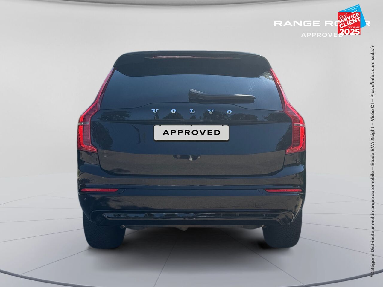 Véhicule d'occasion VOLVO XC90 T8 AWD 310 + 145CH ULTIMATE STYLE DARK GEARTRONIC TOUVRANT SIEGES CHAUF/VENTIL/CUIR VOLANT CHAU chez Volvo Strasbourg