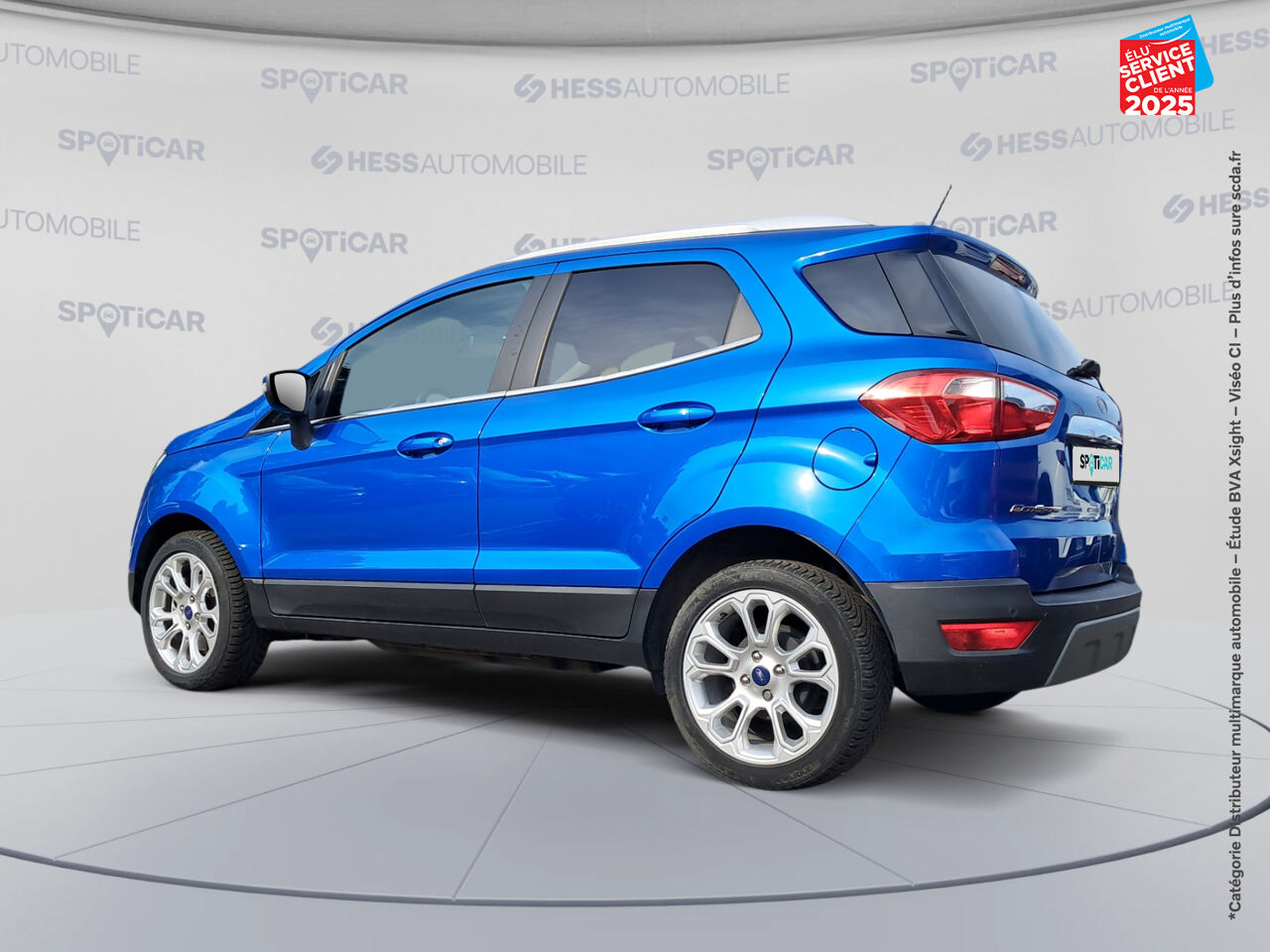 Véhicule d'occasion FORD ECOSPORT 1.0 ECOBOOST 125CH TITANIUM 6CV GPS RADAR AR chez Hyundai Chalons
