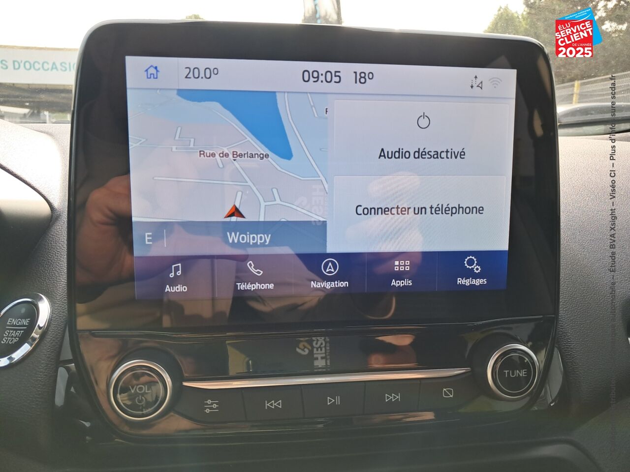 Véhicule d'occasion FORD ECOSPORT 1.0 ECOBOOST 125CH TITANIUM 6CV GPS RADAR AR chez Hyundai Chalons
