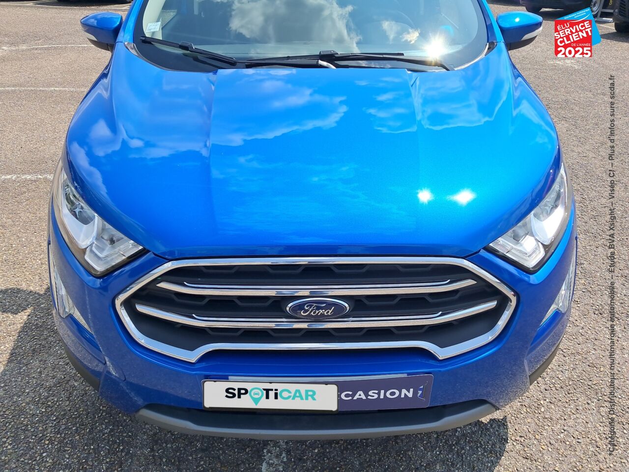 Véhicule d'occasion FORD ECOSPORT 1.0 ECOBOOST 125CH TITANIUM 6CV GPS RADAR AR chez Hyundai Chalons