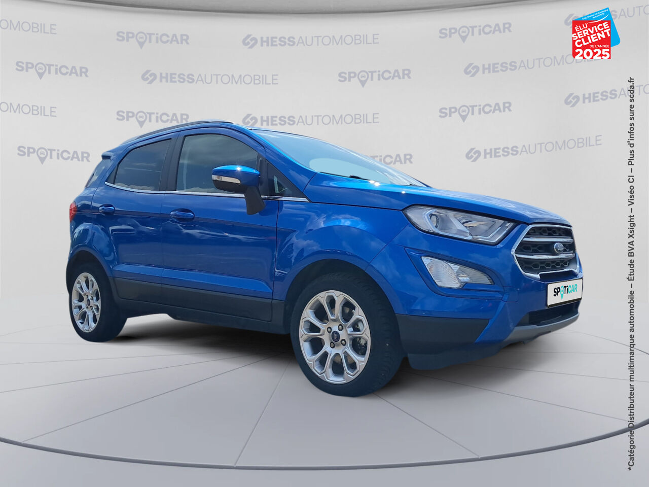Véhicule d'occasion FORD ECOSPORT 1.0 ECOBOOST 125CH TITANIUM 6CV GPS RADAR AR chez Hyundai Chalons