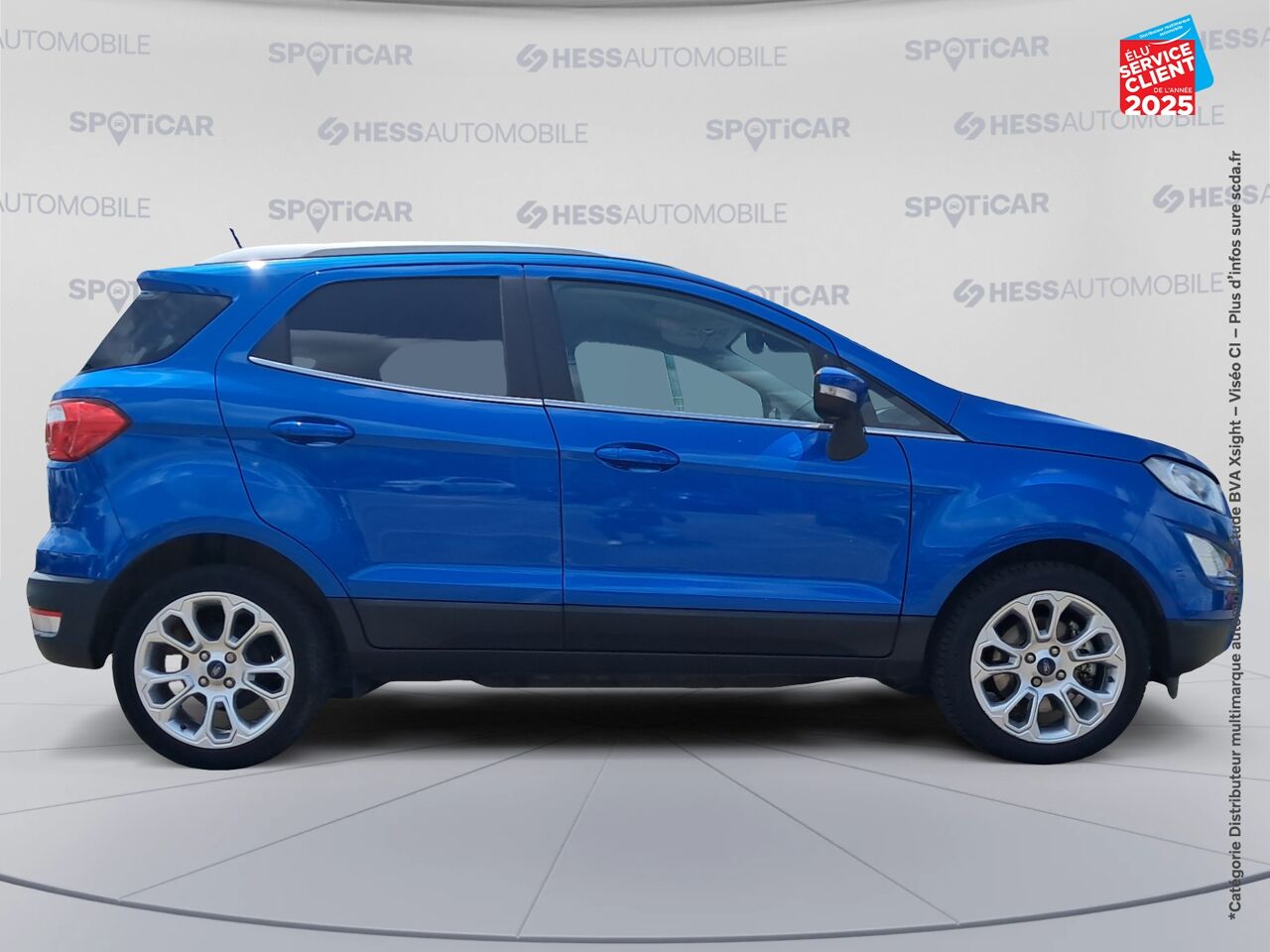 Véhicule d'occasion FORD ECOSPORT 1.0 ECOBOOST 125CH TITANIUM 6CV GPS RADAR AR chez Hyundai Chalons