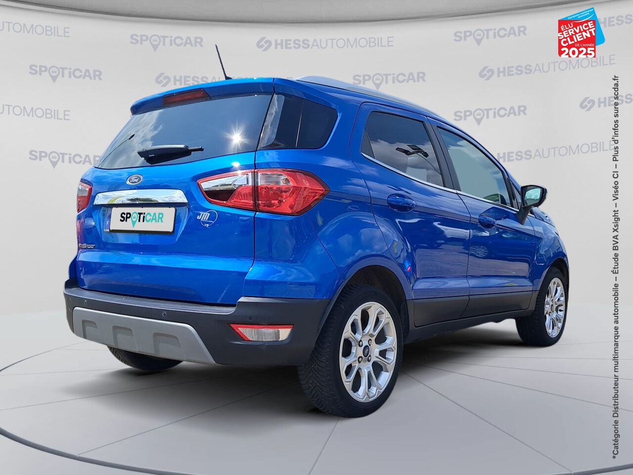 Véhicule d'occasion FORD ECOSPORT 1.0 ECOBOOST 125CH TITANIUM 6CV GPS RADAR AR chez Hyundai Chalons