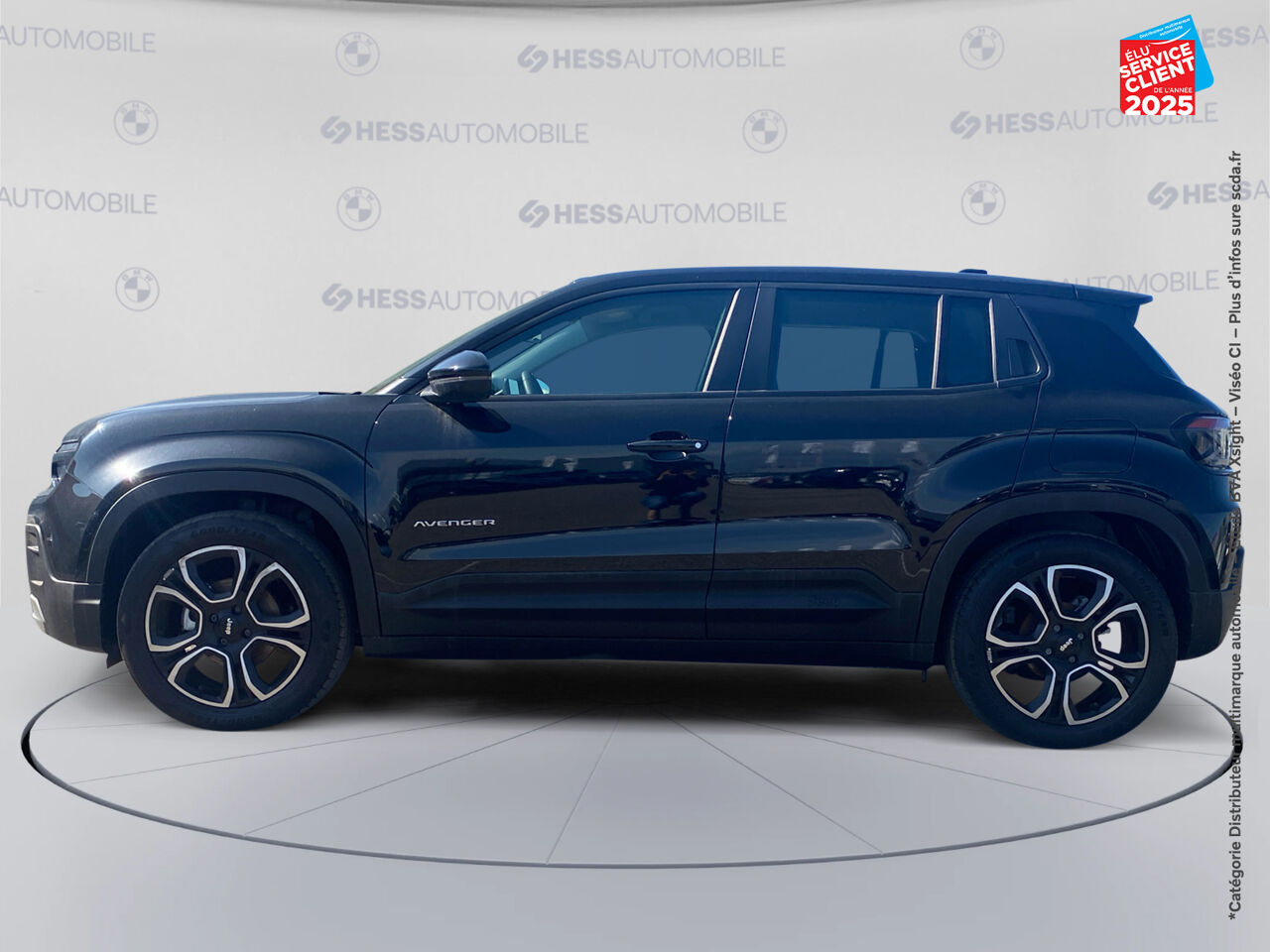 Véhicule d'occasion JEEP AVENGER 1.2 TURBO T3 100CH ALTITUDE + chez Fiat Strasbourg