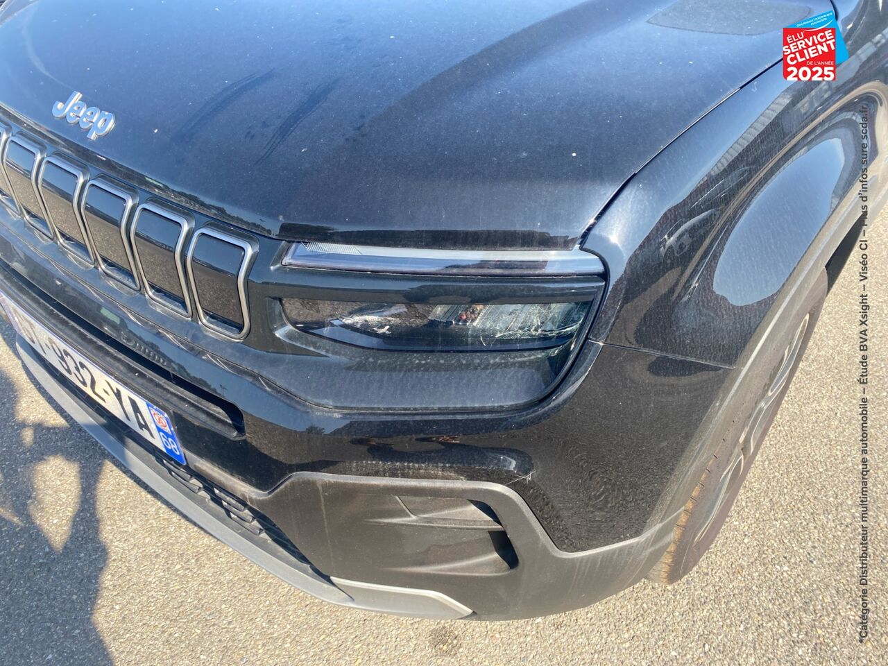Véhicule d'occasion JEEP AVENGER 1.2 TURBO T3 100CH ALTITUDE + chez Fiat Strasbourg