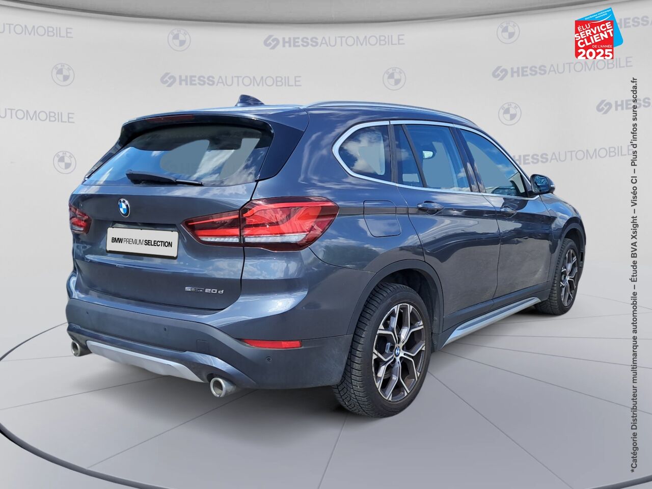 Véhicule d'occasion BMW X1 SDRIVE20DA 190CH XLINE SIEGE CHAUF CAMERA GPS HKARDON chez BMW Besançon
