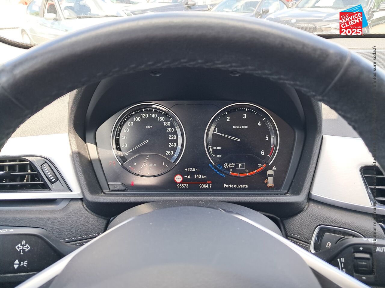 Véhicule d'occasion BMW X1 SDRIVE20DA 190CH XLINE SIEGE CHAUF CAMERA GPS HKARDON chez BMW Besançon