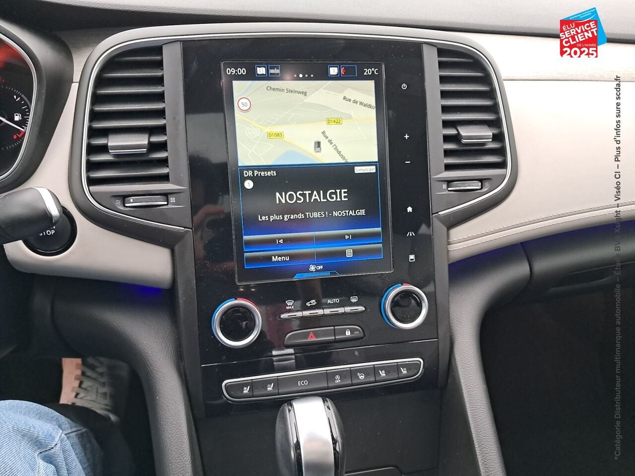 Véhicule d'occasion RENAULT TALISMAN 1.3 TCE 160CH FAP INITIALE PARIS EDC - 19 chez Renault Saint-Louis