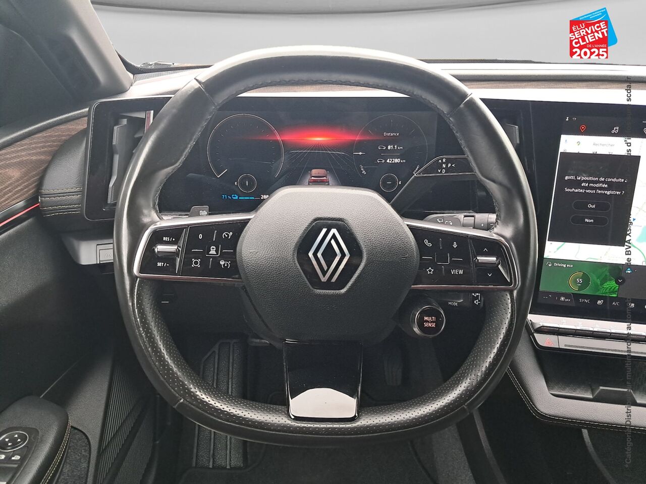 Véhicule d'occasion RENAULT MEGANE E-TECH ELECTRIC EV60 220CH ICONIC SUPER CHARGE chez Nissan Montbéliard