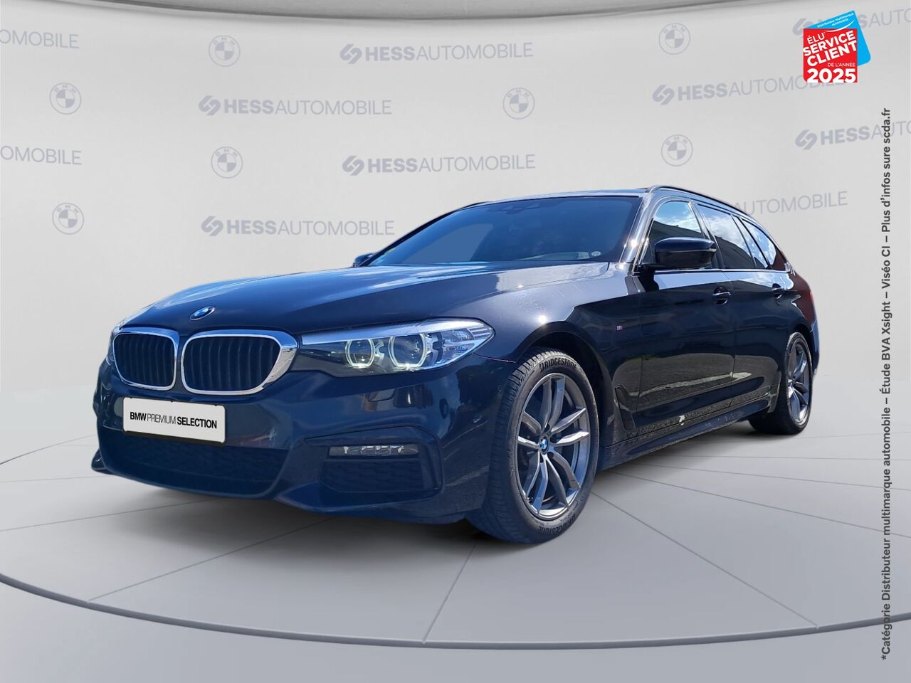Véhicule d'occasion BMW SERIE 5 TOURING 520DA 190CH M SPORT STEPTRONIC chez Hyundai Epernay