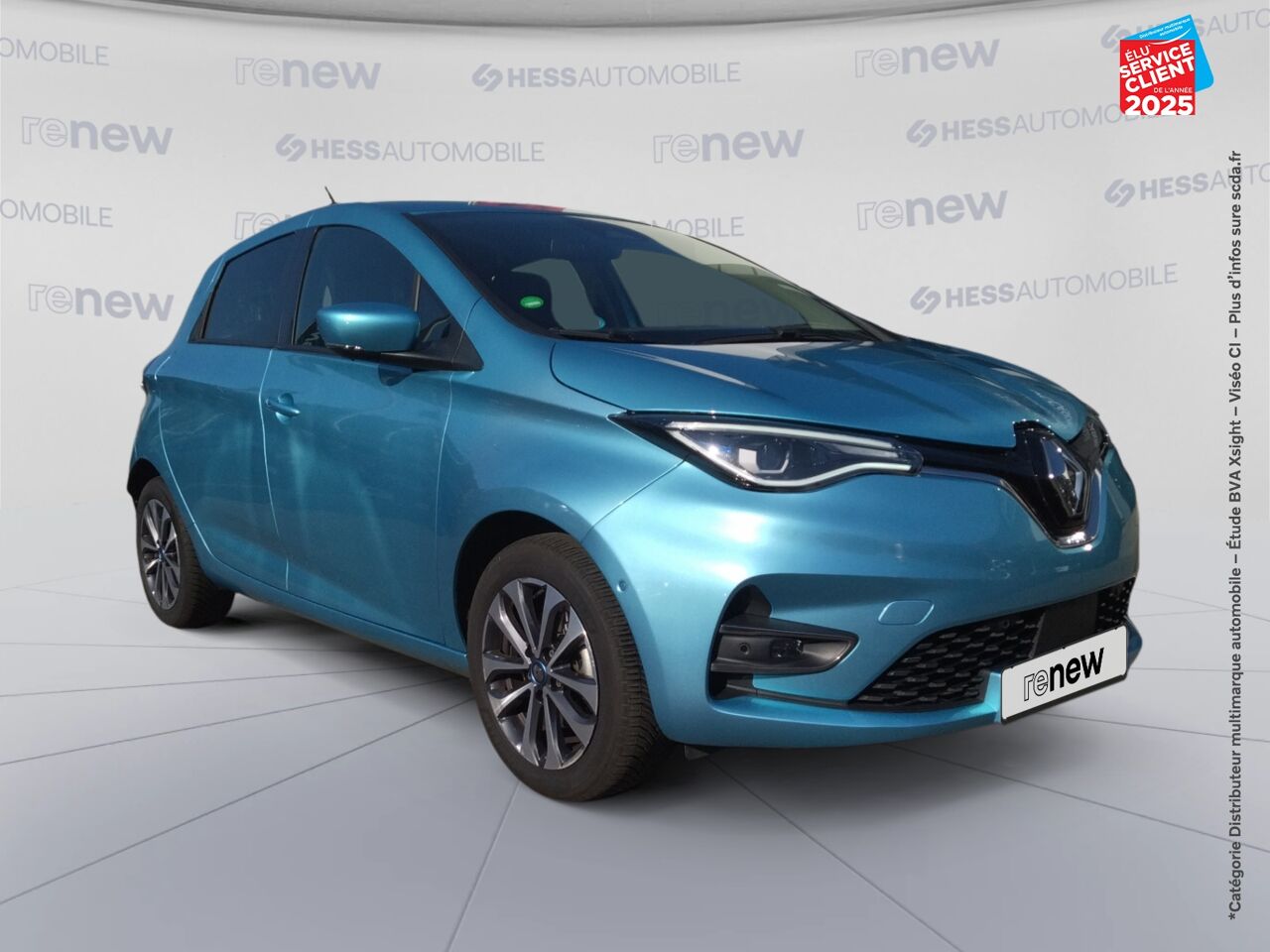 Véhicule d'occasion RENAULT ZOE INTENS CHARGE NORMALE R110 4CV chez Renault Colmar