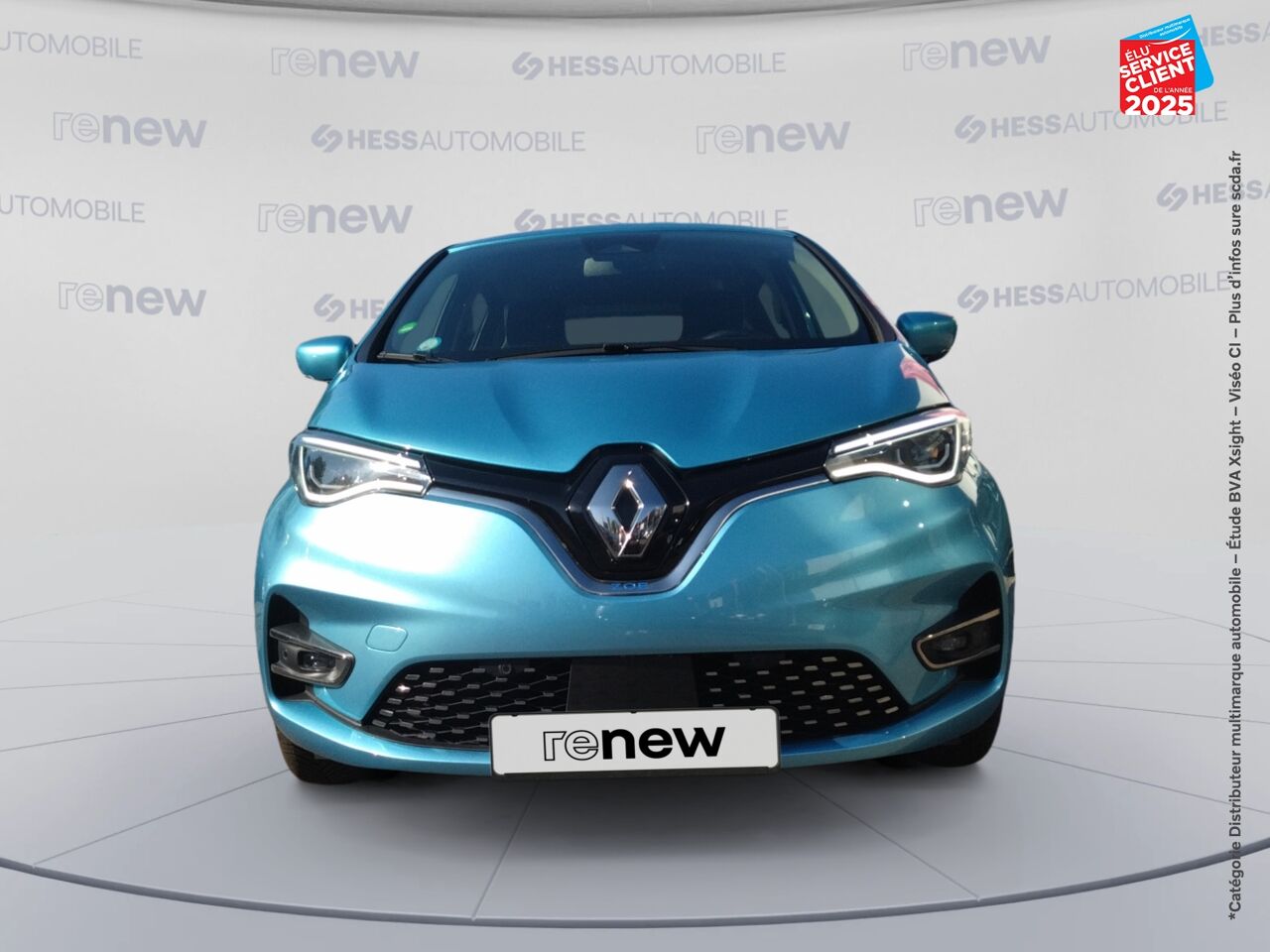 Véhicule d'occasion RENAULT ZOE INTENS CHARGE NORMALE R110 4CV chez Renault Colmar