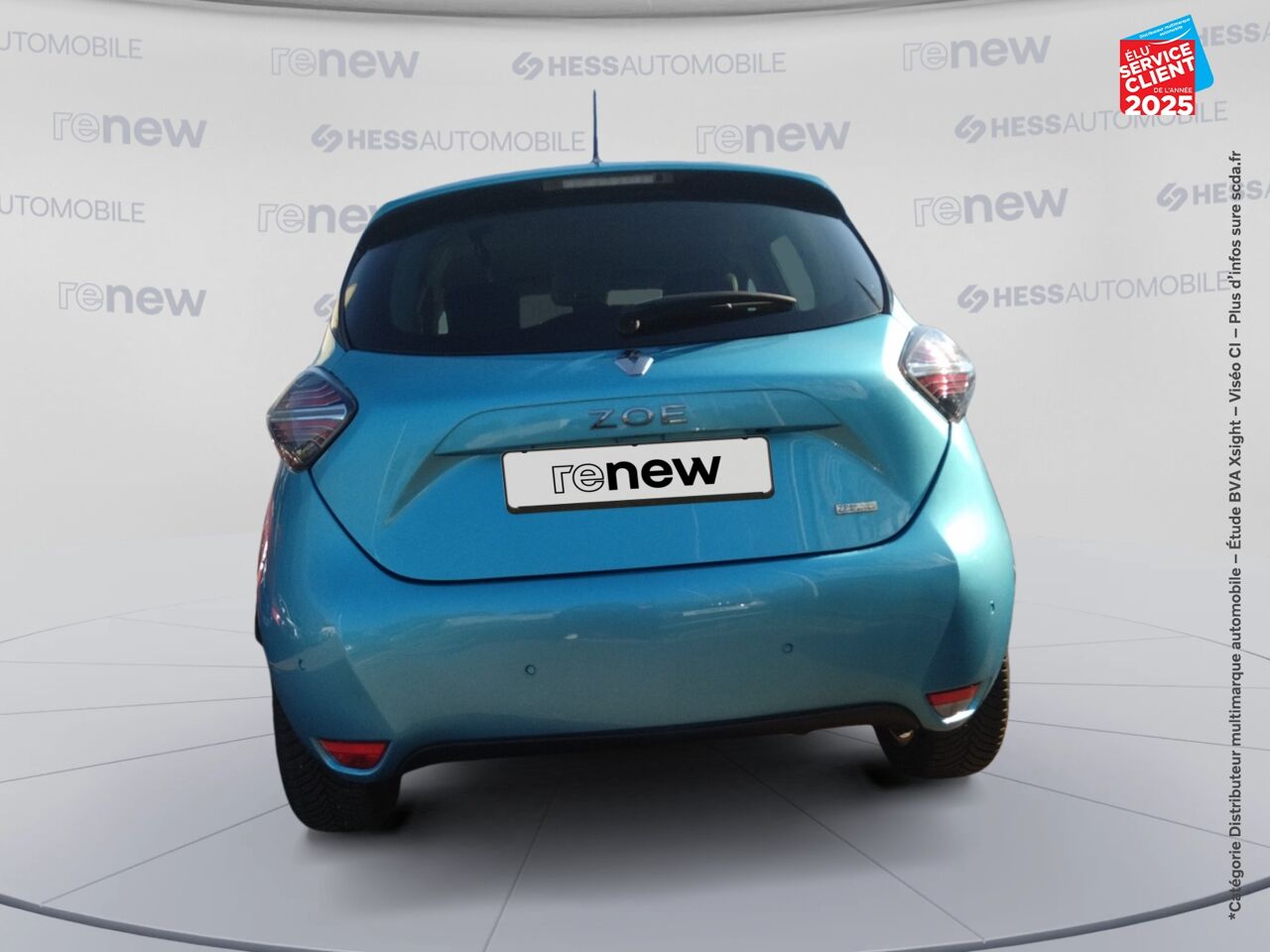 Véhicule d'occasion RENAULT ZOE INTENS CHARGE NORMALE R110 4CV chez Renault Colmar