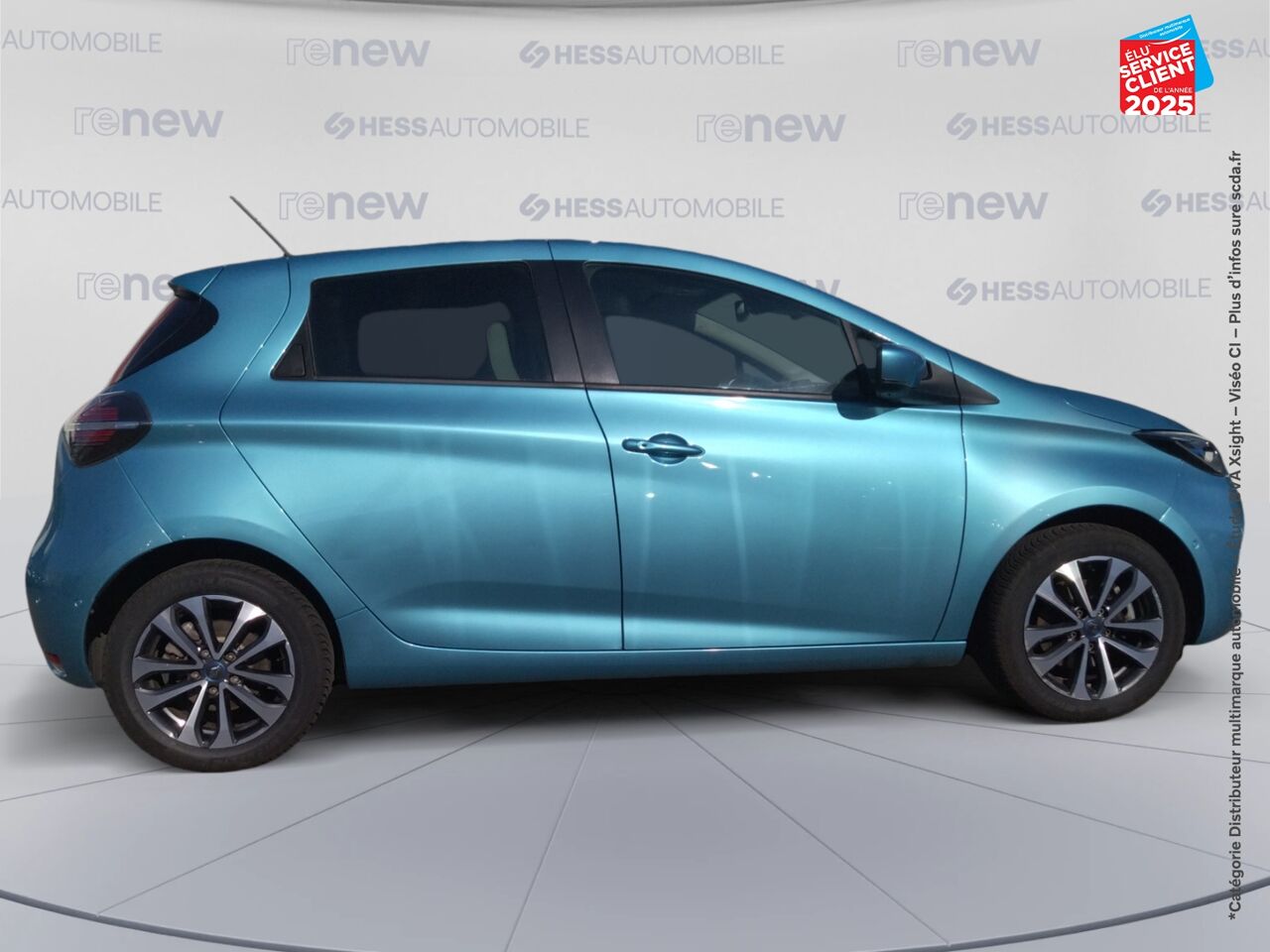 Véhicule d'occasion RENAULT ZOE INTENS CHARGE NORMALE R110 4CV chez Renault Colmar