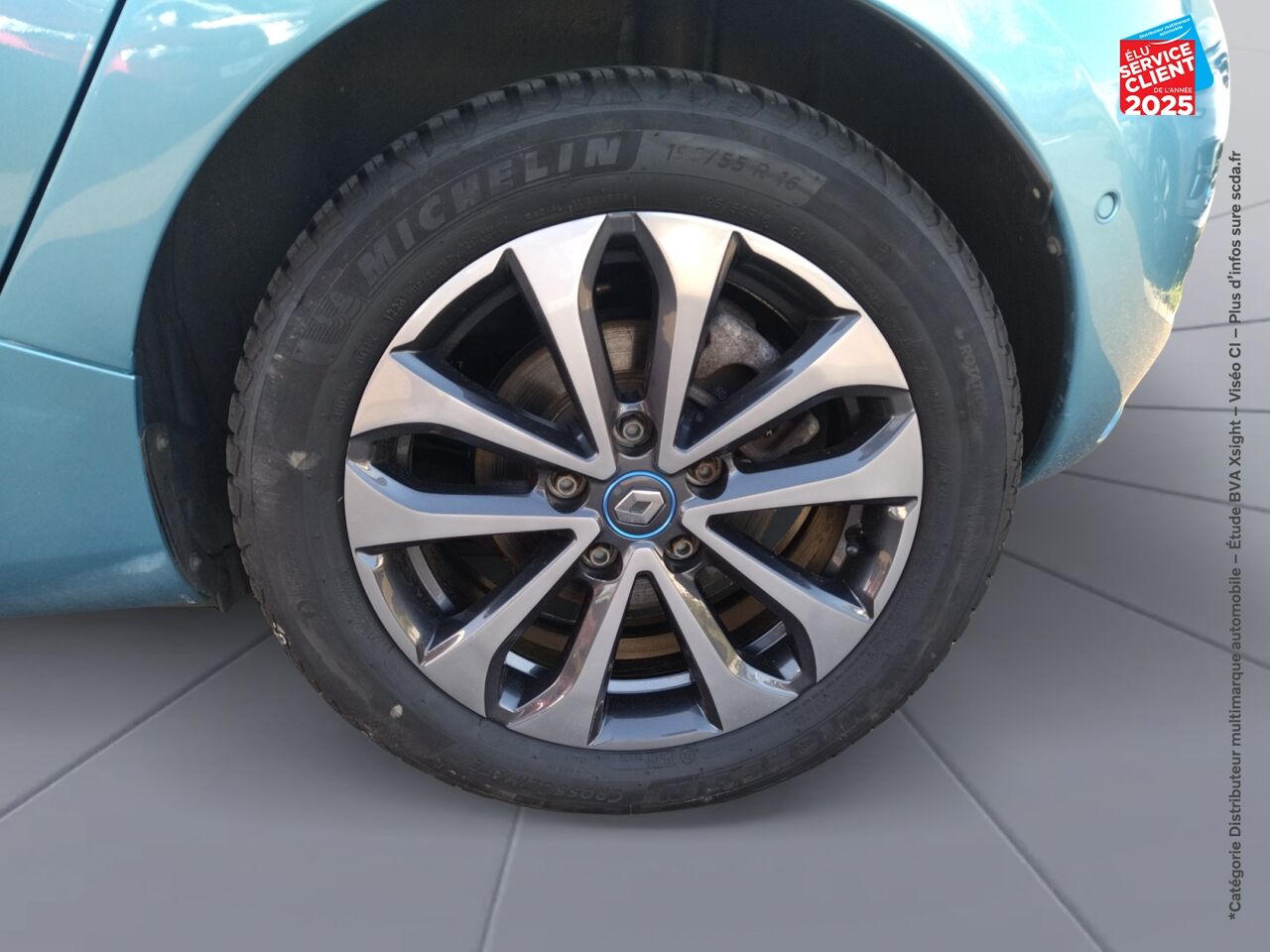 Véhicule d'occasion RENAULT ZOE INTENS CHARGE NORMALE R110 4CV chez Renault Colmar