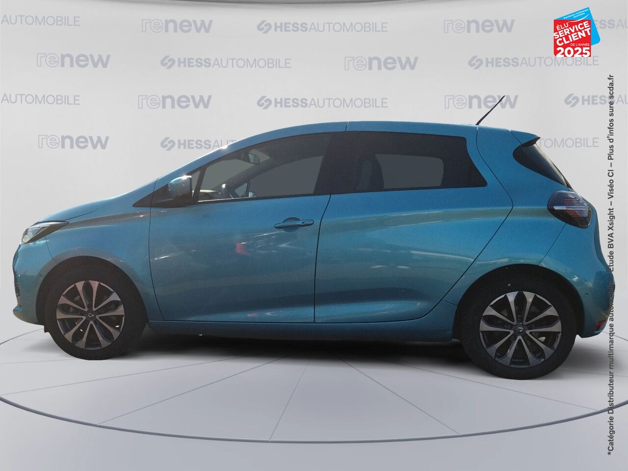 Véhicule d'occasion RENAULT ZOE INTENS CHARGE NORMALE R110 4CV chez Renault Colmar