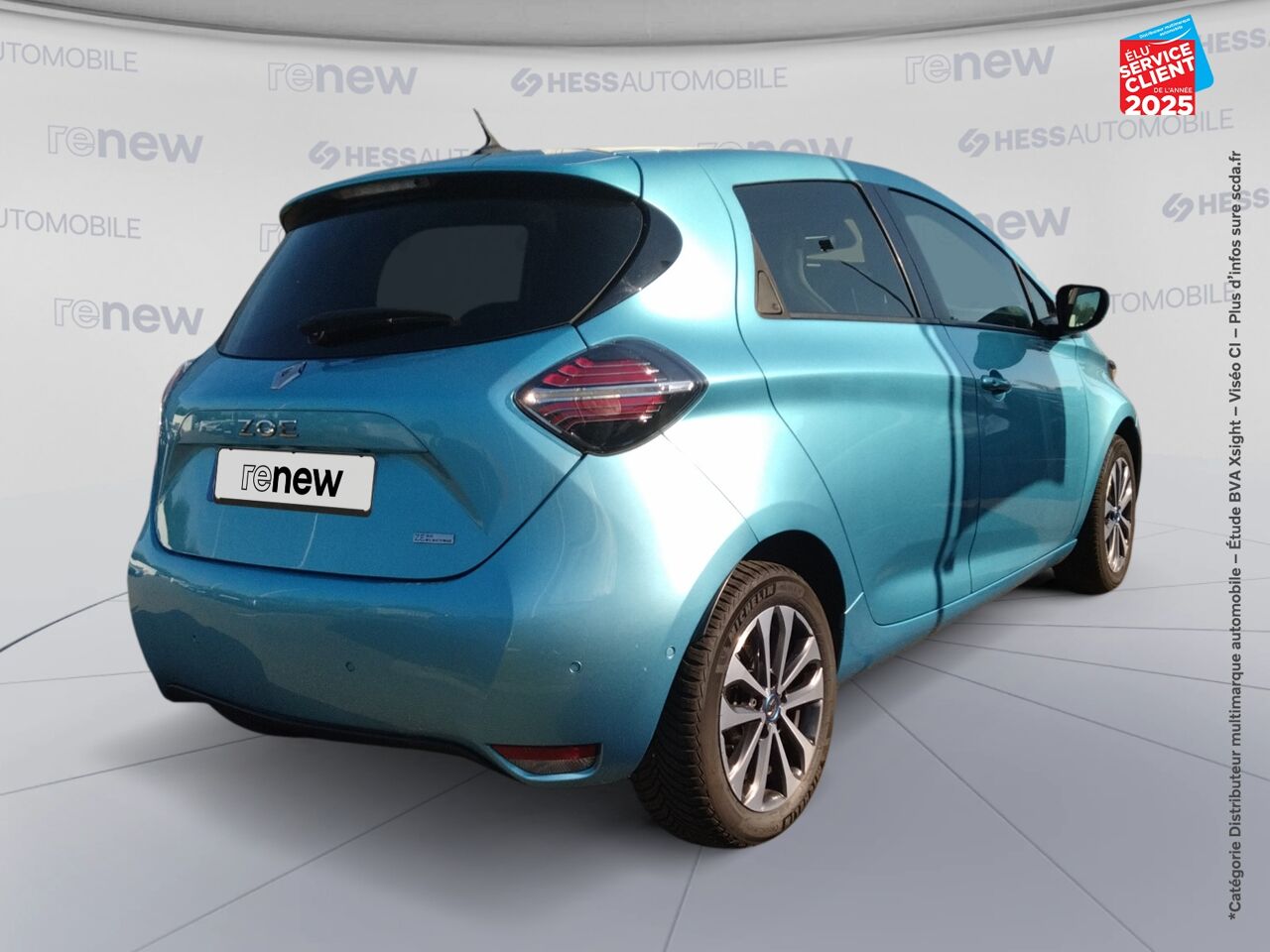 Véhicule d'occasion RENAULT ZOE INTENS CHARGE NORMALE R110 4CV chez Renault Colmar