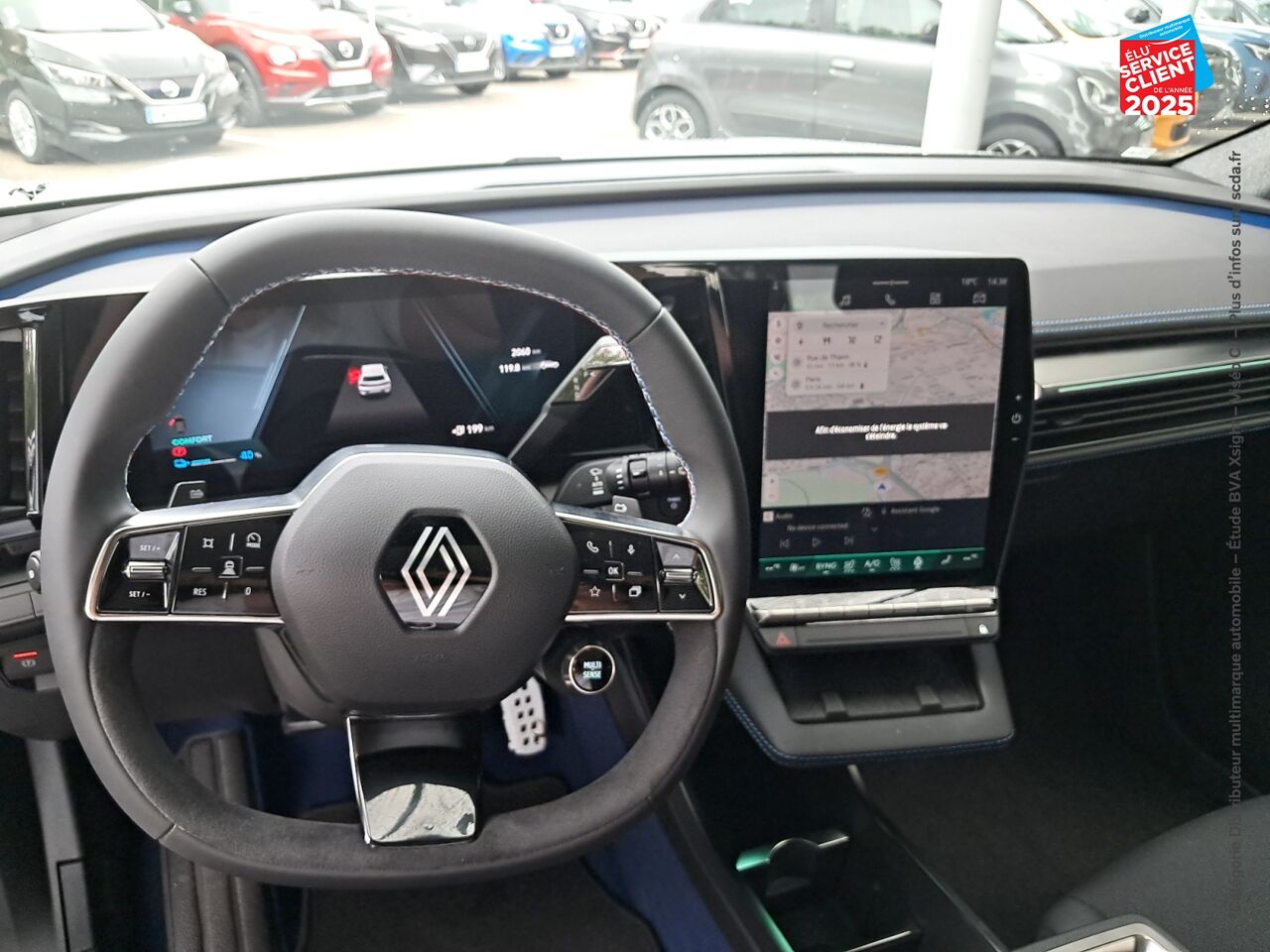Véhicule d'occasion RENAULT SCENIC E-TECH ELECTRIC 220CH TECHNO ESPRIT ALPINE GRANDE AUTONOMIE -24 chez Nissan Haguenau