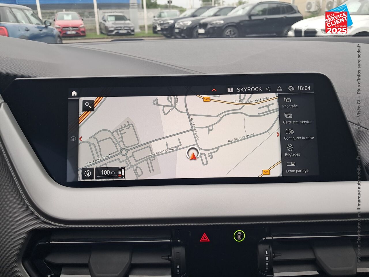 Véhicule d'occasion BMW SERIE 1 118IA 136CH EDITION M DESIGN DKG7 GPS CAMERA RADAR AR AV chez BMW Dole