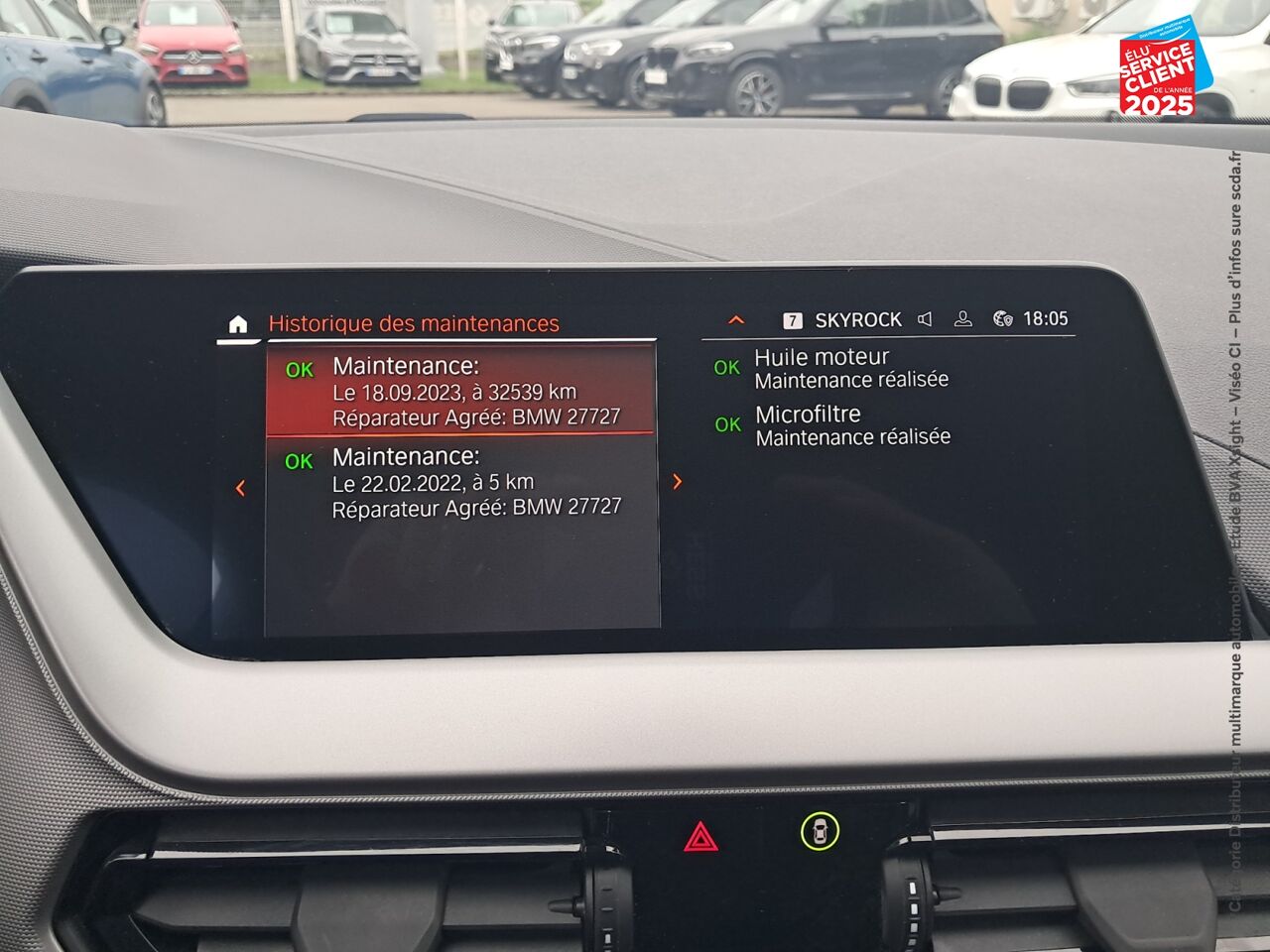 Véhicule d'occasion BMW SERIE 1 118IA 136CH EDITION M DESIGN DKG7 GPS CAMERA RADAR AR AV chez BMW Dole