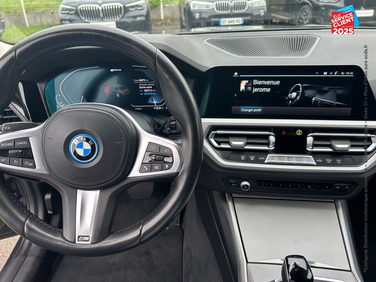 Véhicule d'occasion BMW SERIE 3 320EA 204CH BUSINESS DESIGN GPS chez BMW Belfort