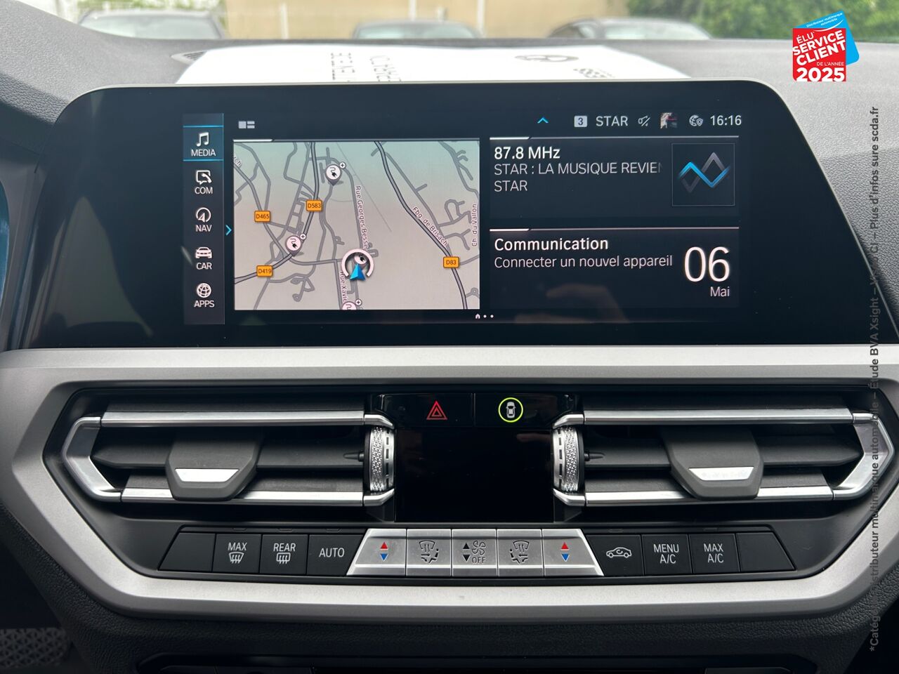 Véhicule d'occasion BMW SERIE 3 320EA 204CH BUSINESS DESIGN GPS chez BMW Belfort
