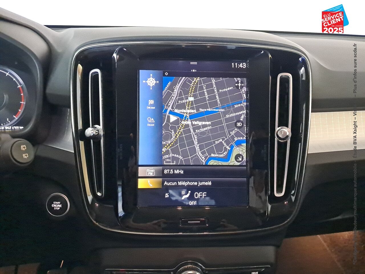 Véhicule d'occasion VOLVO XC40 T3 156CH MOMENTUM GPS CAMERA chez Lexus Metz