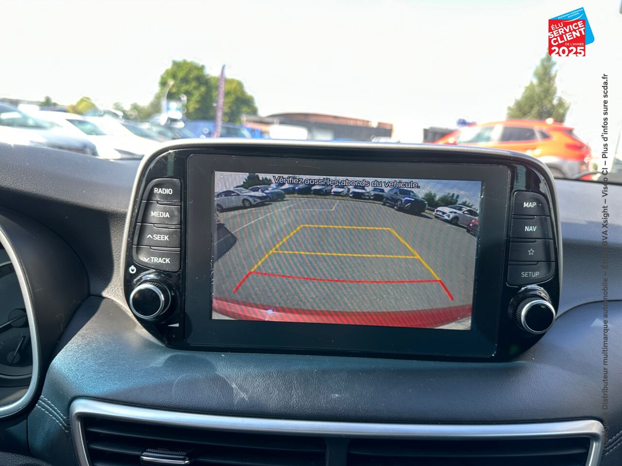 Véhicule d'occasion HYUNDAI TUCSON 1.6 CRDI 115CH CREATIVE EURO6D-EVAP SIEGES CHAUF GPS CAMERA chez Renault Mulhouse