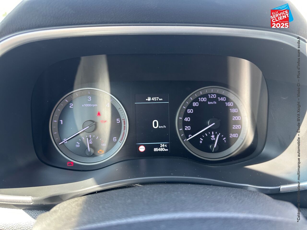 Véhicule d'occasion HYUNDAI TUCSON 1.6 CRDI 115CH CREATIVE EURO6D-EVAP SIEGES CHAUF GPS CAMERA chez Renault Mulhouse