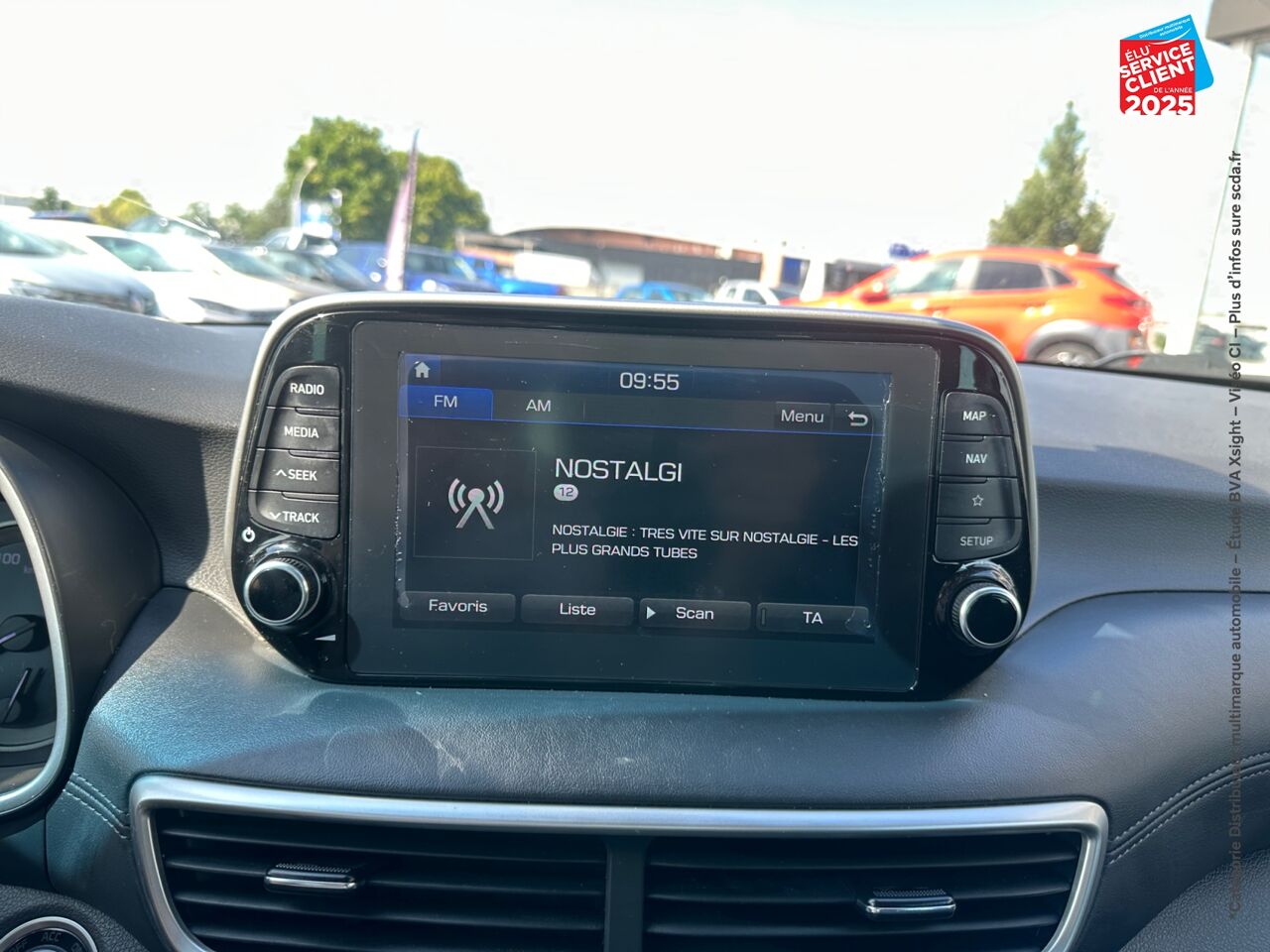 Véhicule d'occasion HYUNDAI TUCSON 1.6 CRDI 115CH CREATIVE EURO6D-EVAP SIEGES CHAUF GPS CAMERA chez Renault Mulhouse