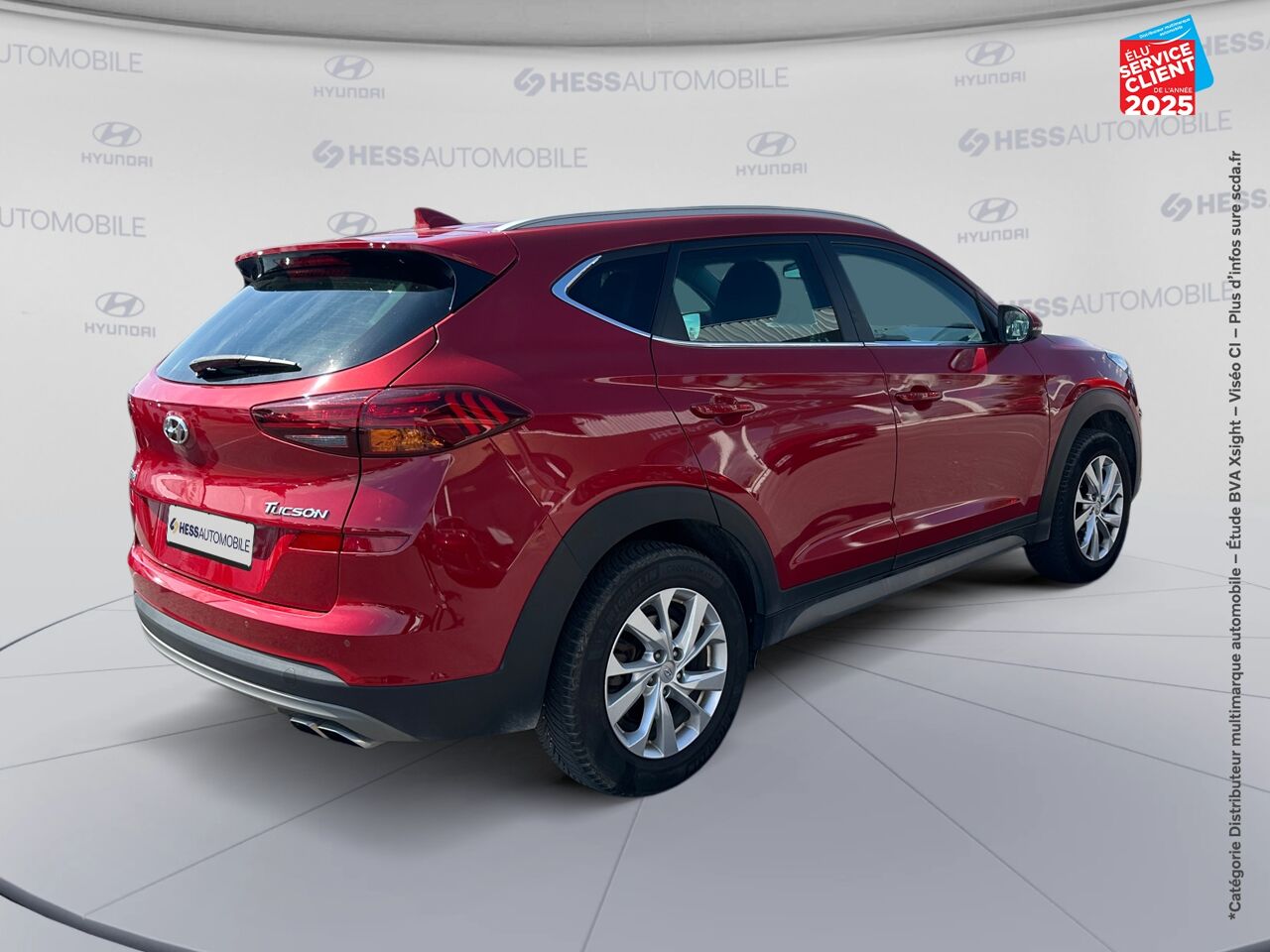 Véhicule d'occasion HYUNDAI TUCSON 1.6 CRDI 115CH CREATIVE EURO6D-EVAP SIEGES CHAUF GPS CAMERA chez Renault Mulhouse