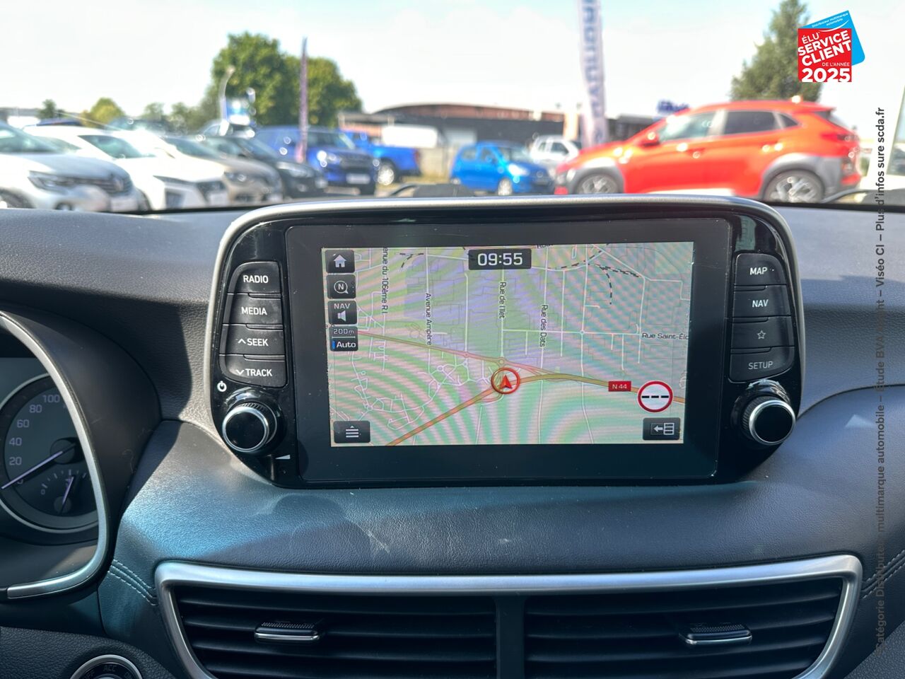 Véhicule d'occasion HYUNDAI TUCSON 1.6 CRDI 115CH CREATIVE EURO6D-EVAP SIEGES CHAUF GPS CAMERA chez Renault Mulhouse